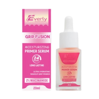 Everly Beauties Grip Fusion Moisturizing Primer Serum with 2% Niacinamide 20ml
