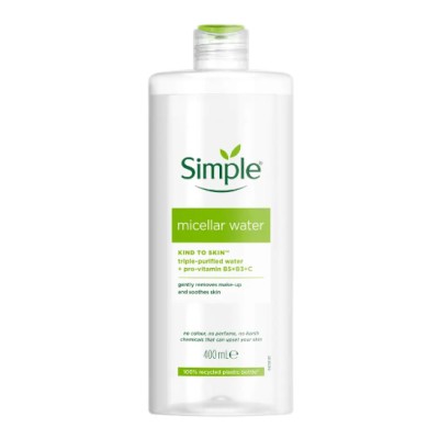 Simple Micellar Cleansing Water 400ml