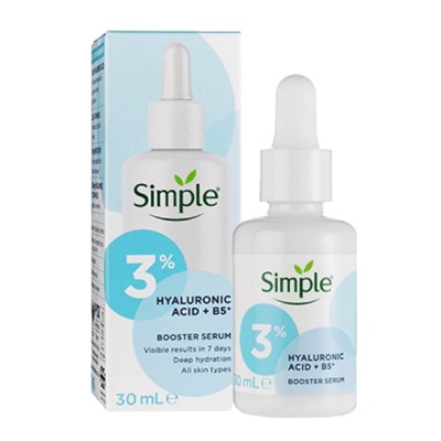 Simple Booster Serum 3% Hyaluronic Acid and B5 30ml