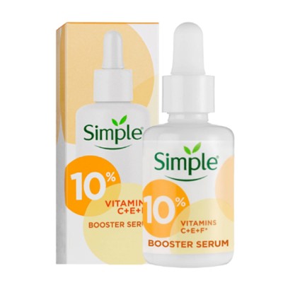 Simple Booster Serum 10% vitamins C + E + F 30ml