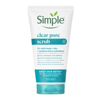 Simple Clear Pore Scrub 150ml