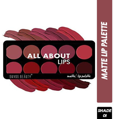 Swiss Beauty All About Matte Lip Palette