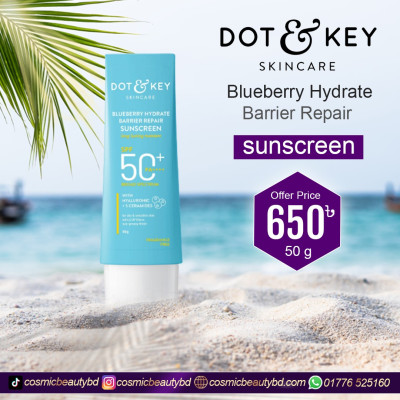 Dot & Key Blueberry Hydrate Barrier Repair Sunscreen 50g