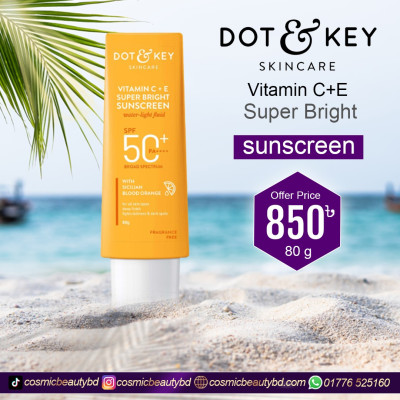 Dot & Key Vitamin C + E Super Bright Sunscreen 80g