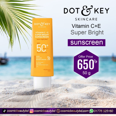 Dot & Key Vitamin C + E Super Bright Sunscreen 50g