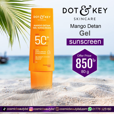 Dot & Key Mango + Detan Gel Sunscreen Oil Free 80g