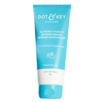Dot & Key Blueberry Hydrate Barrier Repair Intense Moisturizer With 5 Ceramides & Hyaluronic for Very Dry Skin 100gm