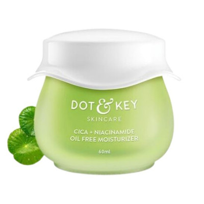 Dot & Key Cica Calming Oil Free Moisturizer for Acne Prone Skin 60ml
