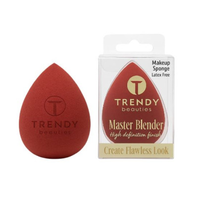 Trendy Beauties Master Blender Makeup Sponge Maroon Color