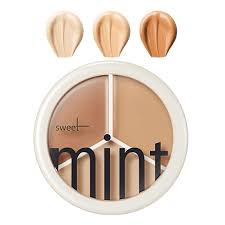 Sweet Mint 3 Color Concealer Palette Cream Base – 9g