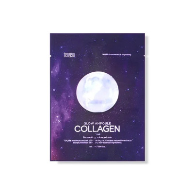 Tenzero Glow Ampoule Collagen Sheet Mask- 25ml