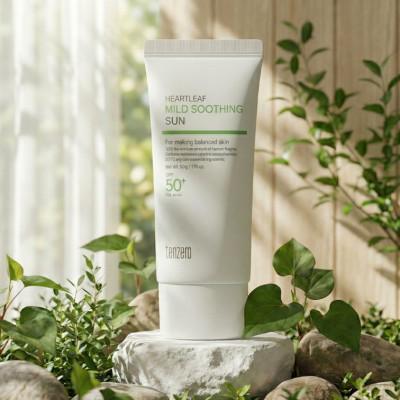 Tenzero Heartleaf Mild Soothing Sun SPF 50+PA++++ – 50g