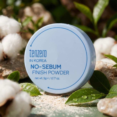 Tenzero No-Sebum Finish Powder – 5g