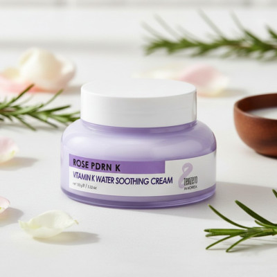 Tenzero Rose PDRN Vitamin K Water Soothing Cream – 100g