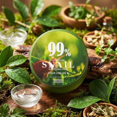 Tenzero 99% Moisture Snail Soothing Gel – 300ml