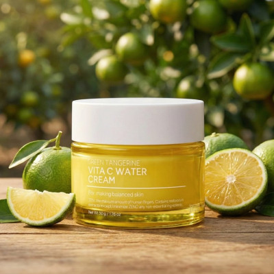 Tenzero Green Tangerine Vita C Water Cream – 50g