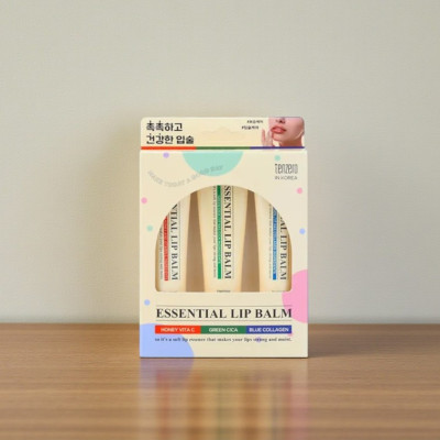 Tenzero Essential Lip Balm Set – 3pcs